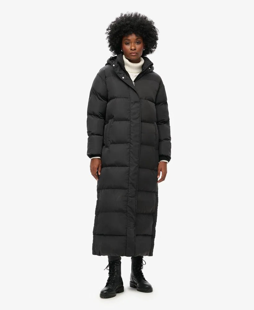 Maxi Hooded Puffer Coat