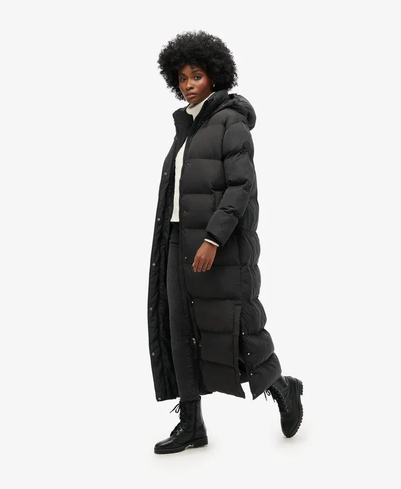 Maxi Hooded Puffer Coat