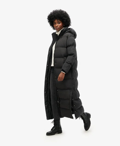 Maxi Hooded Puffer Coat