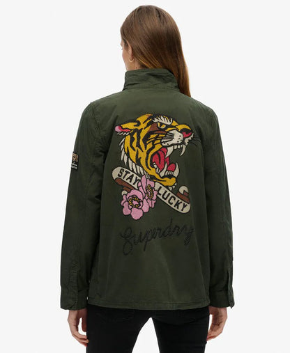 M65 Embellished Military Jacket