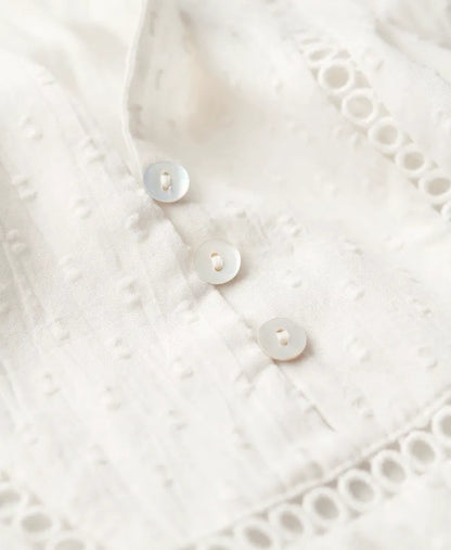 Ibiza Long Sleeve Beach Blouse