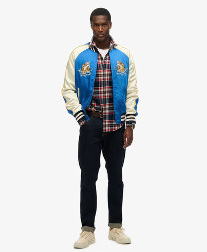 Sukajan Embroidered Bomber Jacket