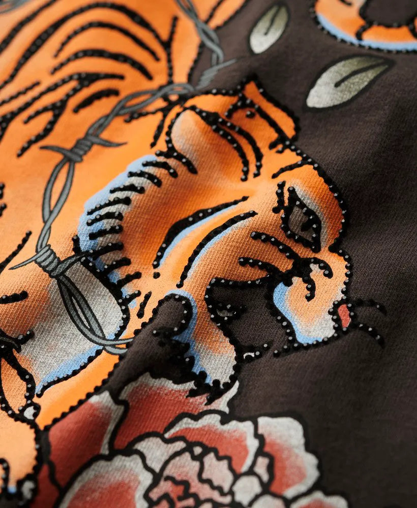 Tattoo Graphic Loose Fit T-Shirt