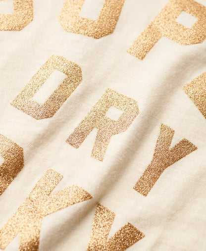 Glitter Logo Relaxed T-Shirt