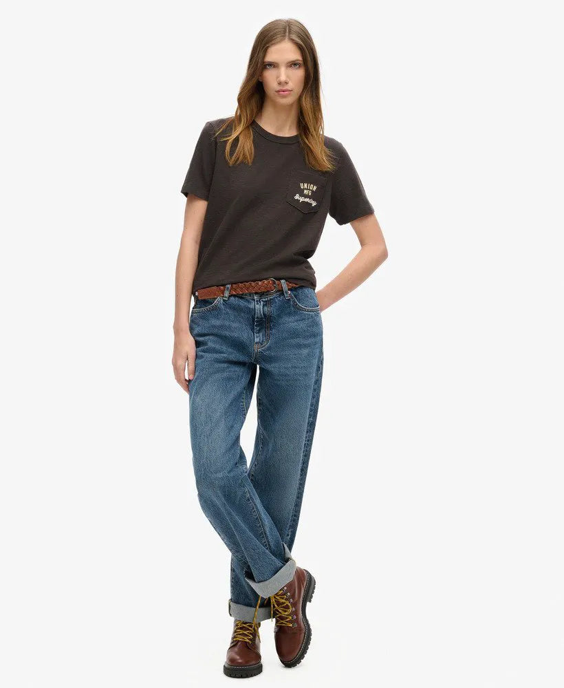 Workwear Embroider Pocket T-Shirt