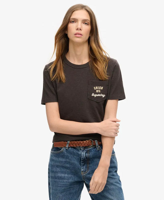 Workwear Embroider Pocket T-Shirt