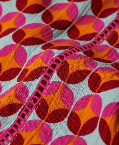 70's Geo Pink