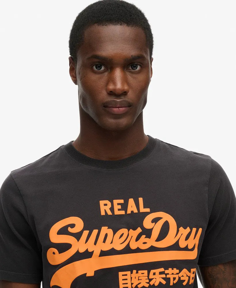Neon Vintage Logo Graphic T-Shirt