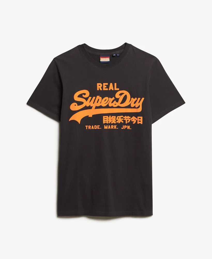 Neon Vintage Logo Graphic T-Shirt