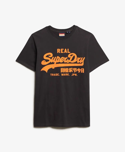 Neon Vintage Logo Graphic T-Shirt