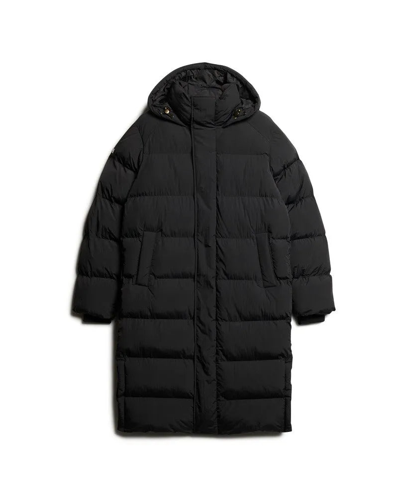 Hooded Longline Puffer Jacket