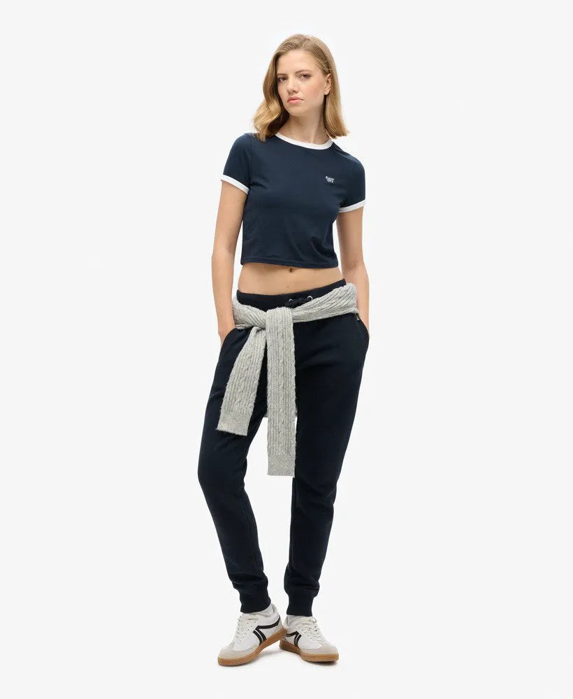 Organic Cotton Ringer Crop T-shirt