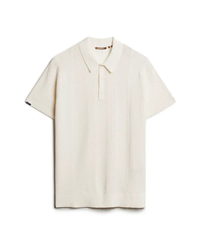 Short Sleeve Knitted Polo Shirt