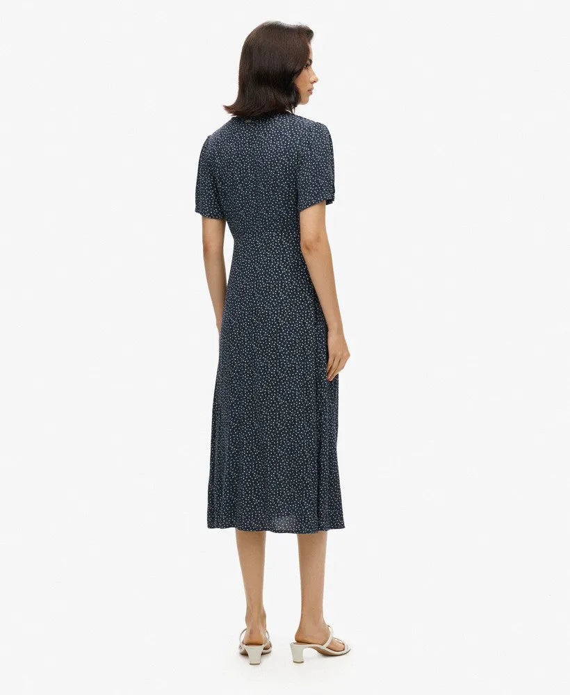 Ditsy Flower Navy