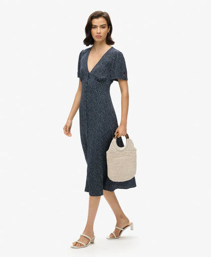 Ditsy Flower Navy