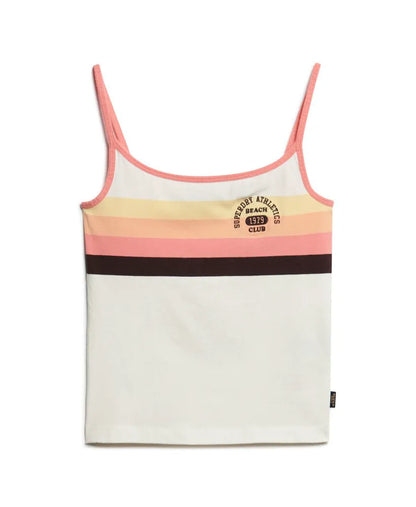 Sunset Coral Stripe
