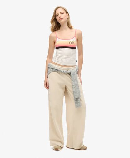 Sunset Coral Stripe