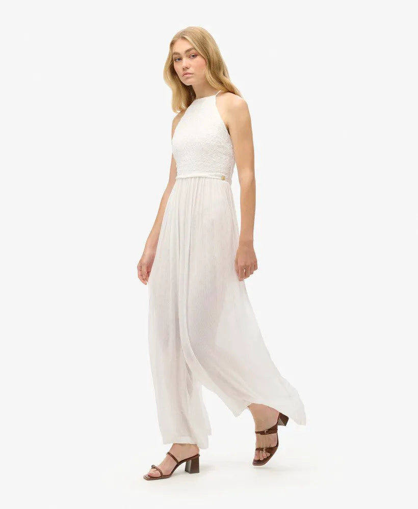 Embroidered Jumpsuit