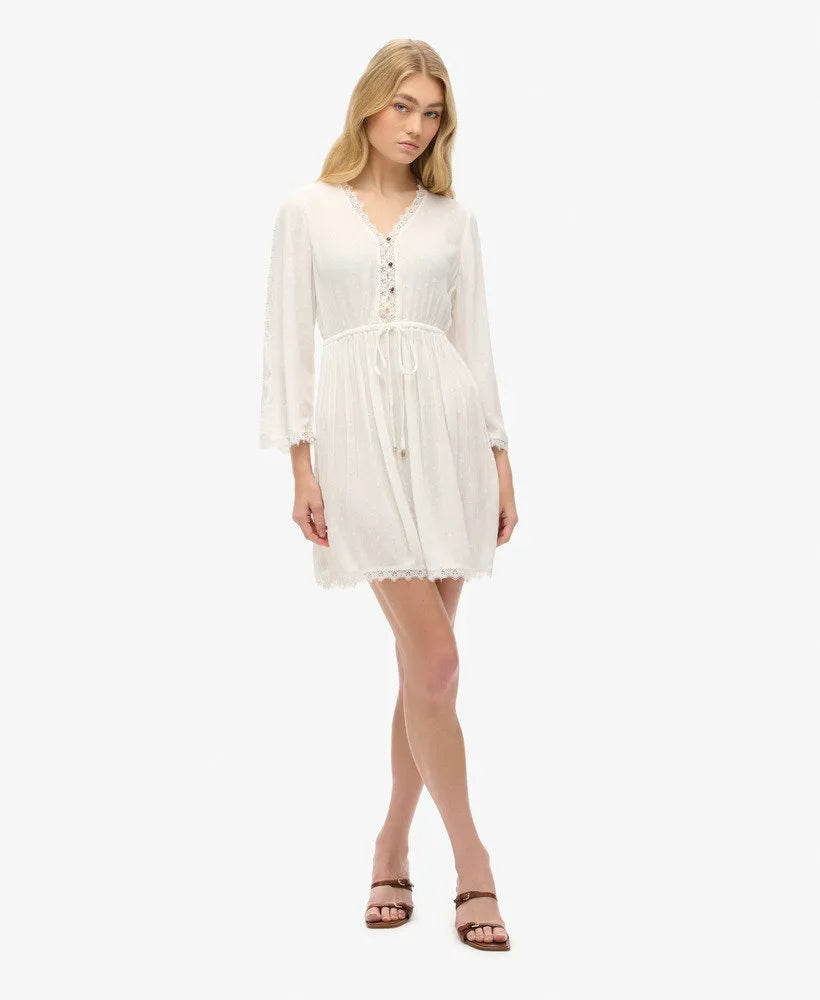 Ibiza V-Neck Mini Dress