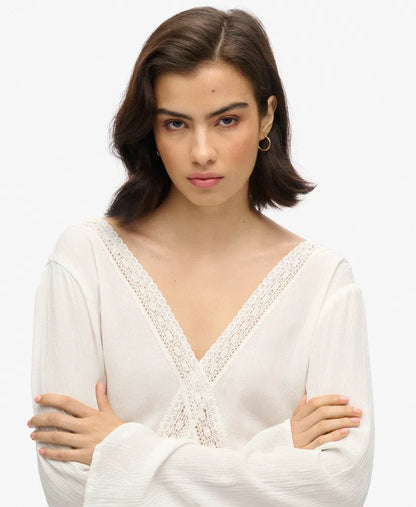 Flare Sleeve Cut Out Playsuit