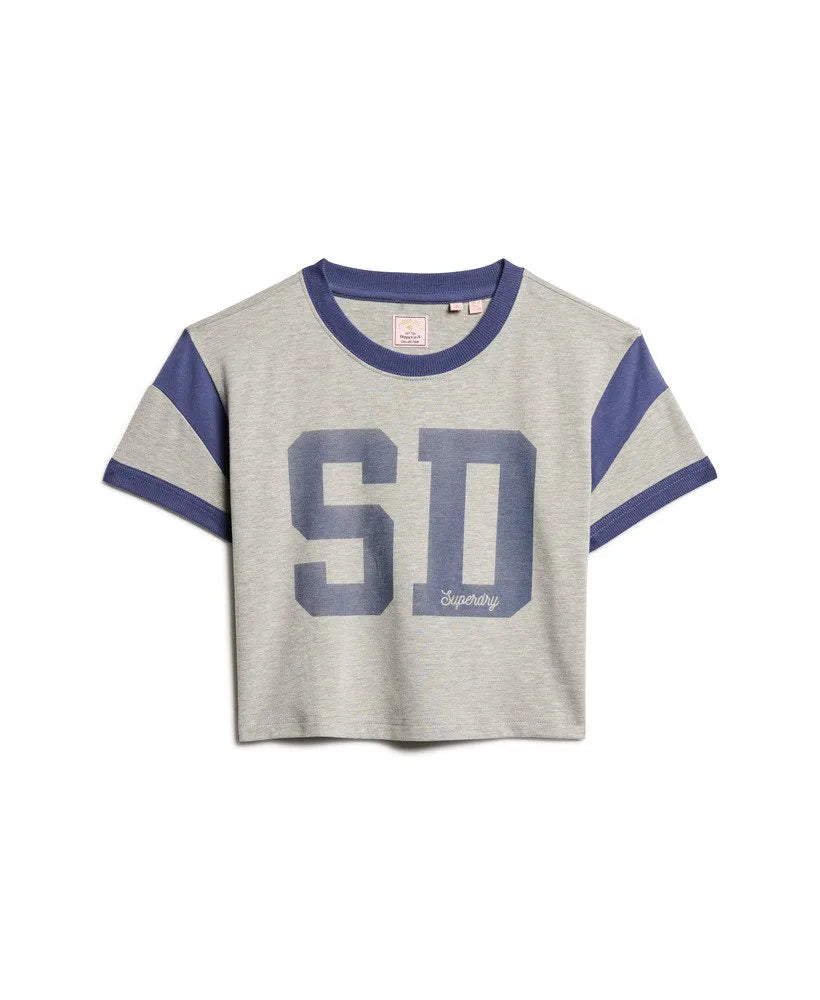 Athletic Essentials Graphic Ringer T-Shirt