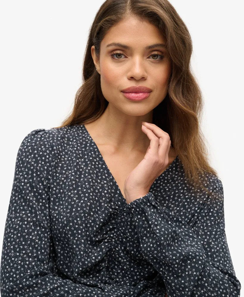 Ditsy Flower Navy