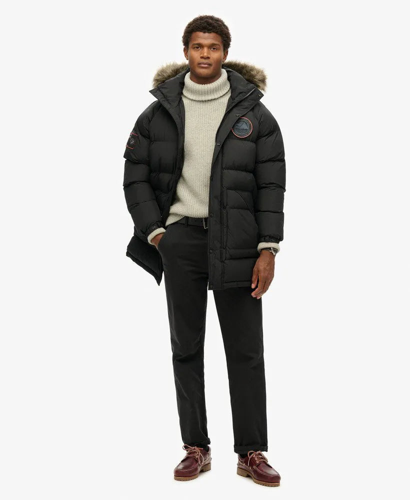 Everest Longline Baffled Parka Jacket