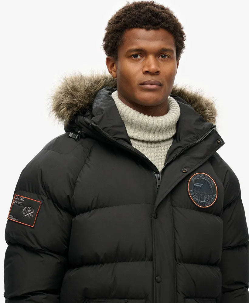Everest Longline Baffled Parka Jacket