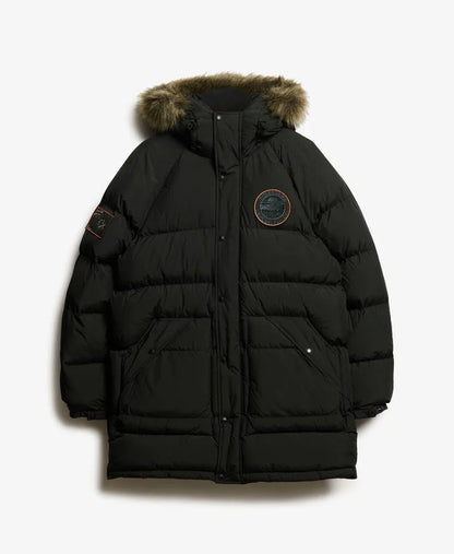 Everest Longline Baffled Parka Jacket