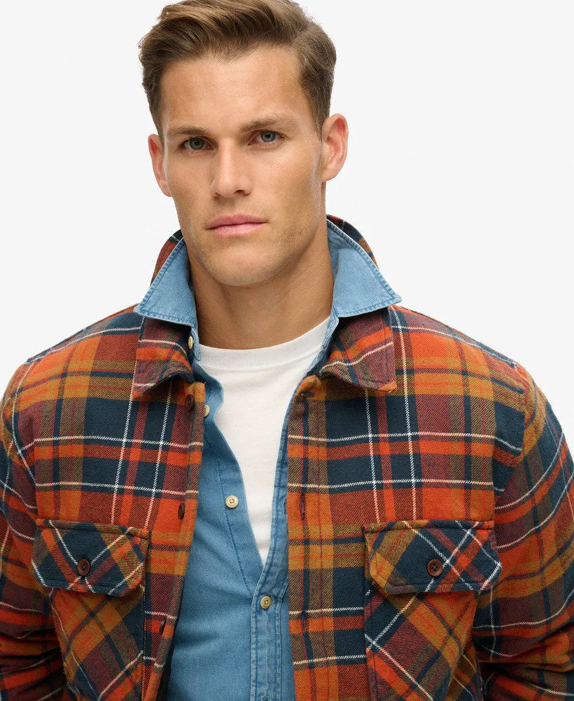 Surplus Check Quilt Overshirt