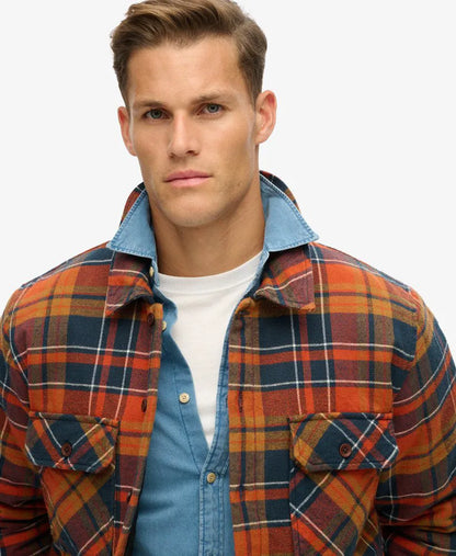 Surplus Check Quilt Overshirt