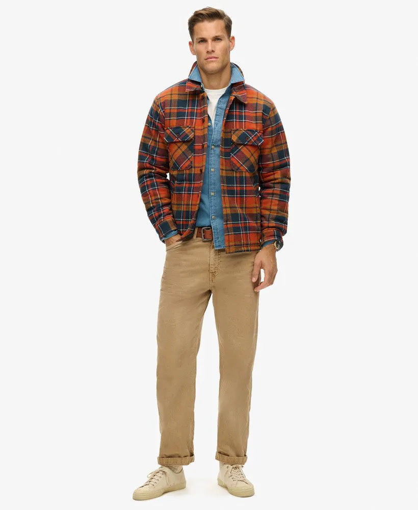 Surplus Check Quilt Overshirt