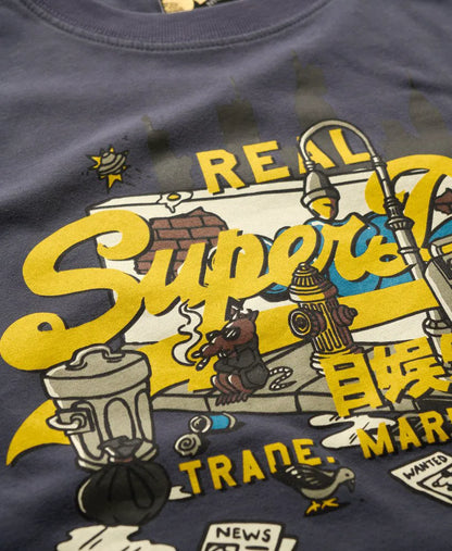 New York Vintage Logo Relaxed T-Shirt