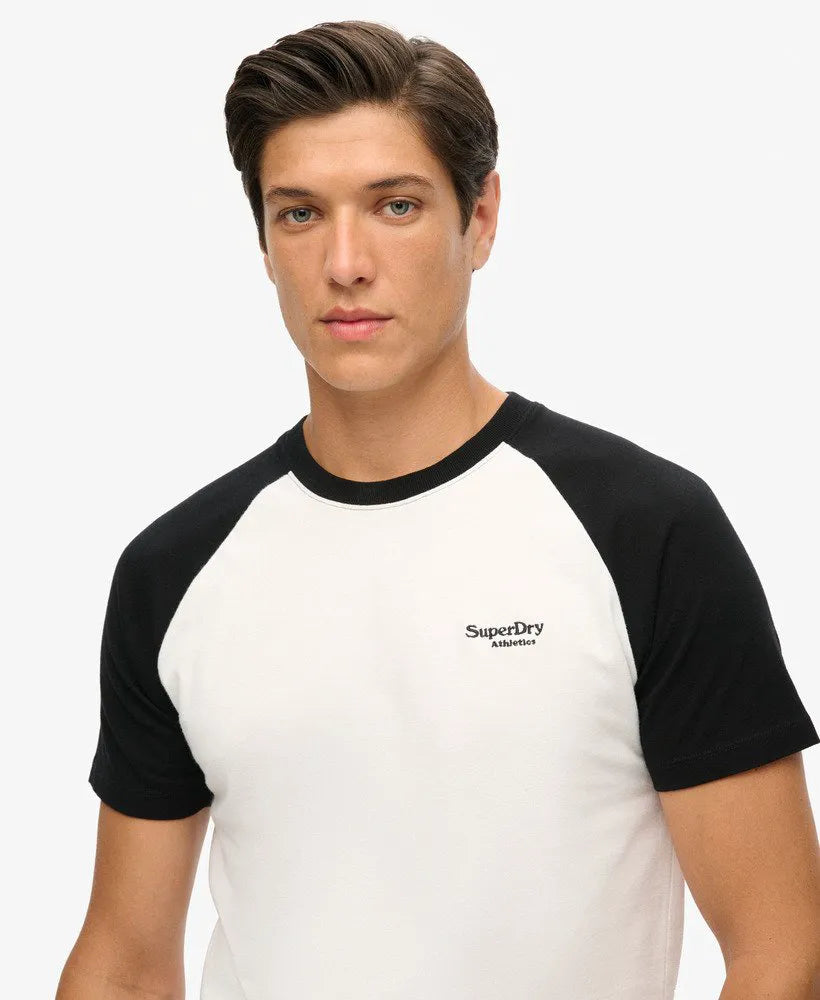 Organic Cotton Essential Logo Baseball T-Shirt