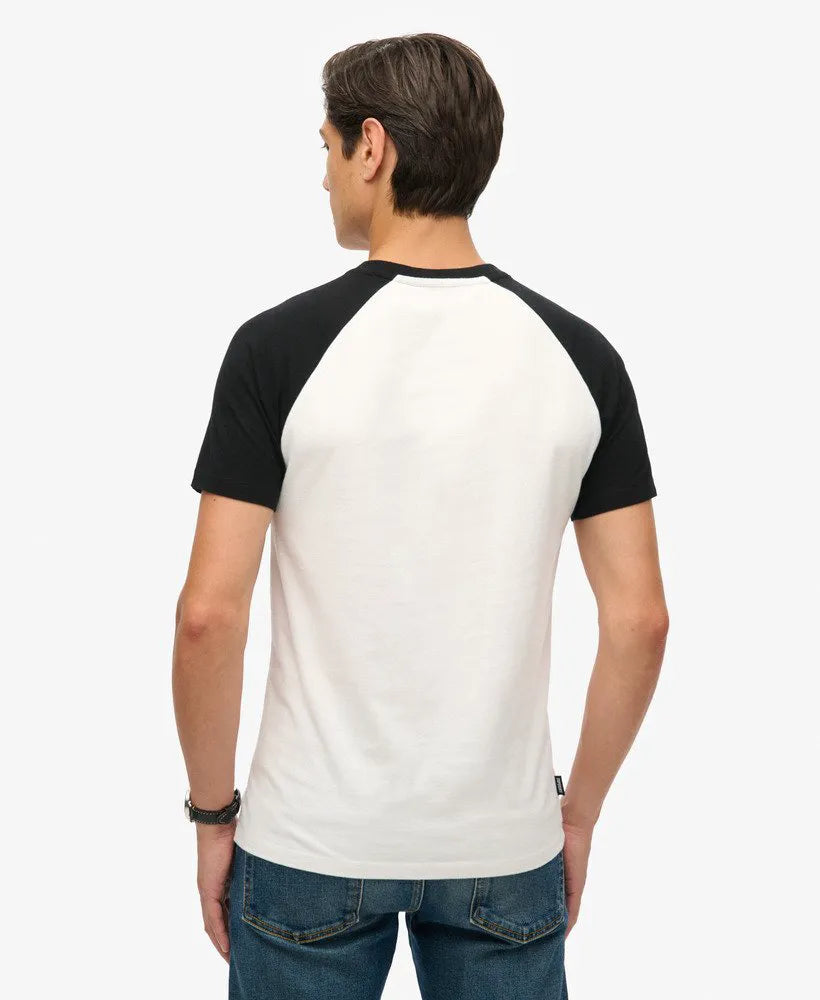 Organic Cotton Essential Logo Baseball T-Shirt