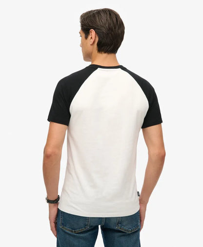 Organic Cotton Essential Logo Baseball T-Shirt