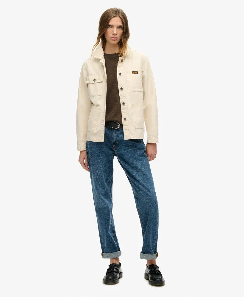 Organic Cotton Vintage Chore Jacket