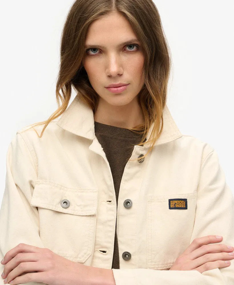 Organic Cotton Vintage Chore Jacket