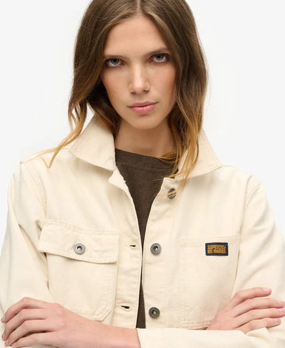 Organic Cotton Vintage Chore Jacket