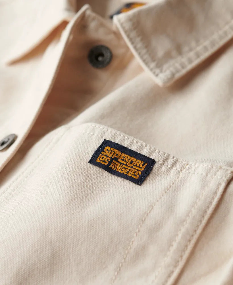 Organic Cotton Vintage Chore Jacket