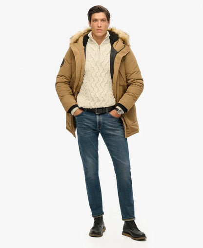 Everest Faux Fur Hooded Parka Coat