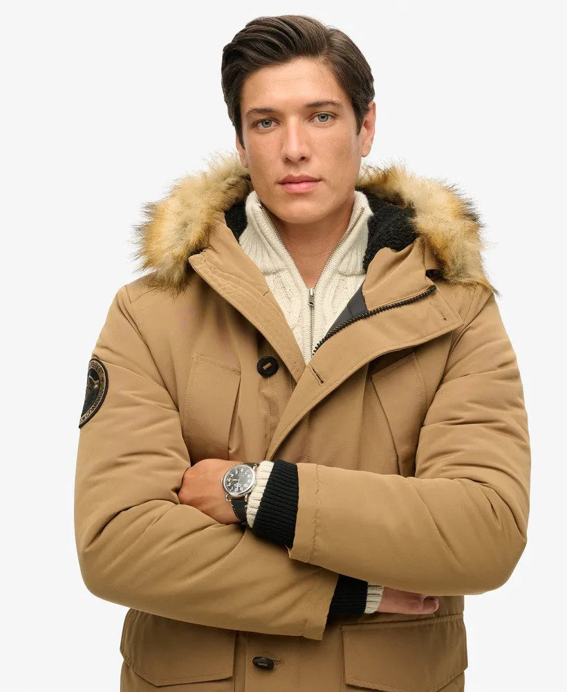 Everest Faux Fur Hooded Parka Coat