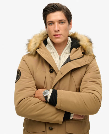Everest Faux Fur Hooded Parka Coat