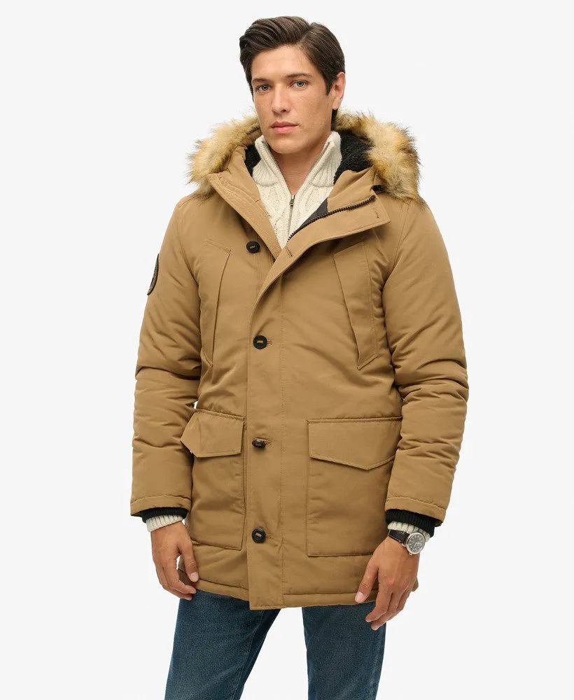 Everest Faux Fur Hooded Parka Coat