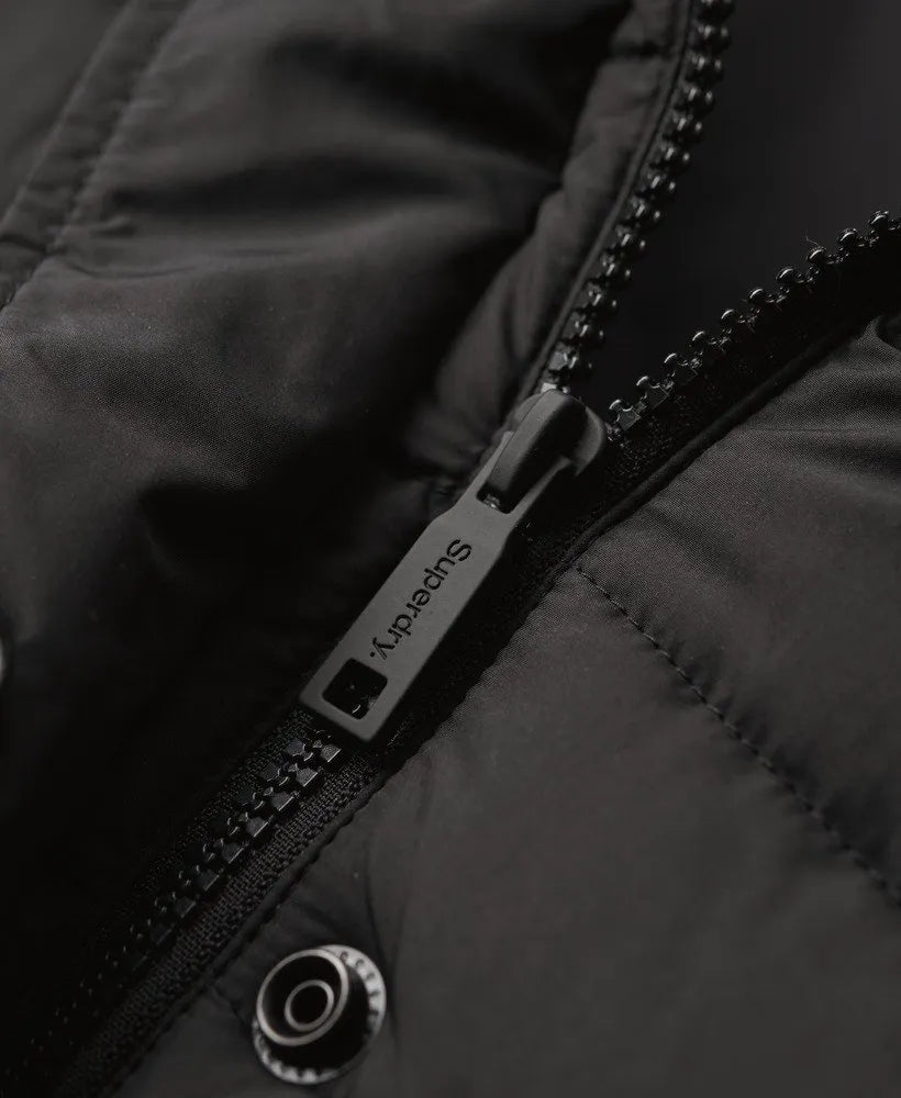Fuji Hooded Mid Length Puffer Coat