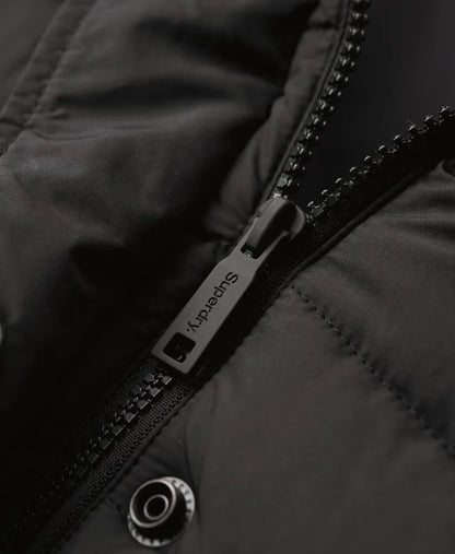 Fuji Hooded Mid Length Puffer Coat