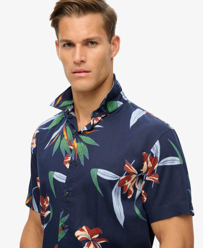 Dark Navy Hawaiian