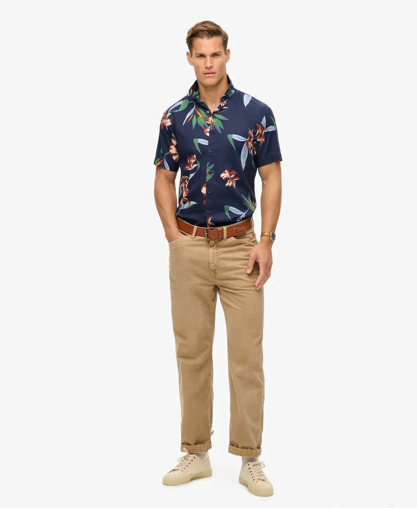 Dark Navy Hawaiian