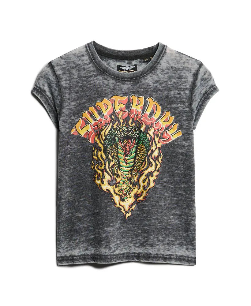 Biker Rock Graphic T-Shirt