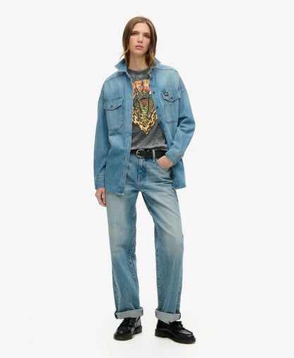 Biker Rock Graphic T-Shirt